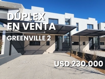 DPLEX EN VENTA 3 DORMITORIOS A ESTRENAR GREENVILLE 2 GRANDE